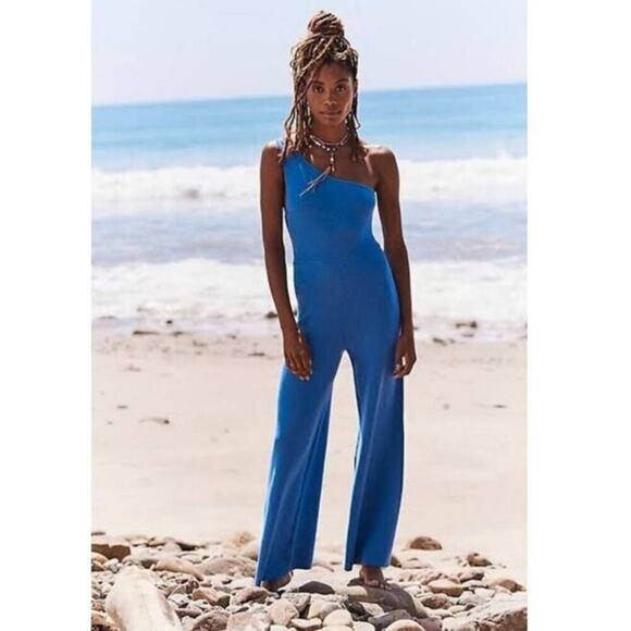 Free People Beach Waverly Sweater One Piece Jumpsuit Size Medium - Picture 1 of 7